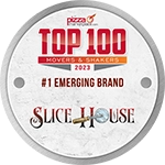 top winner awards Slice House Pizza Franchise - Emerging Brand 2023